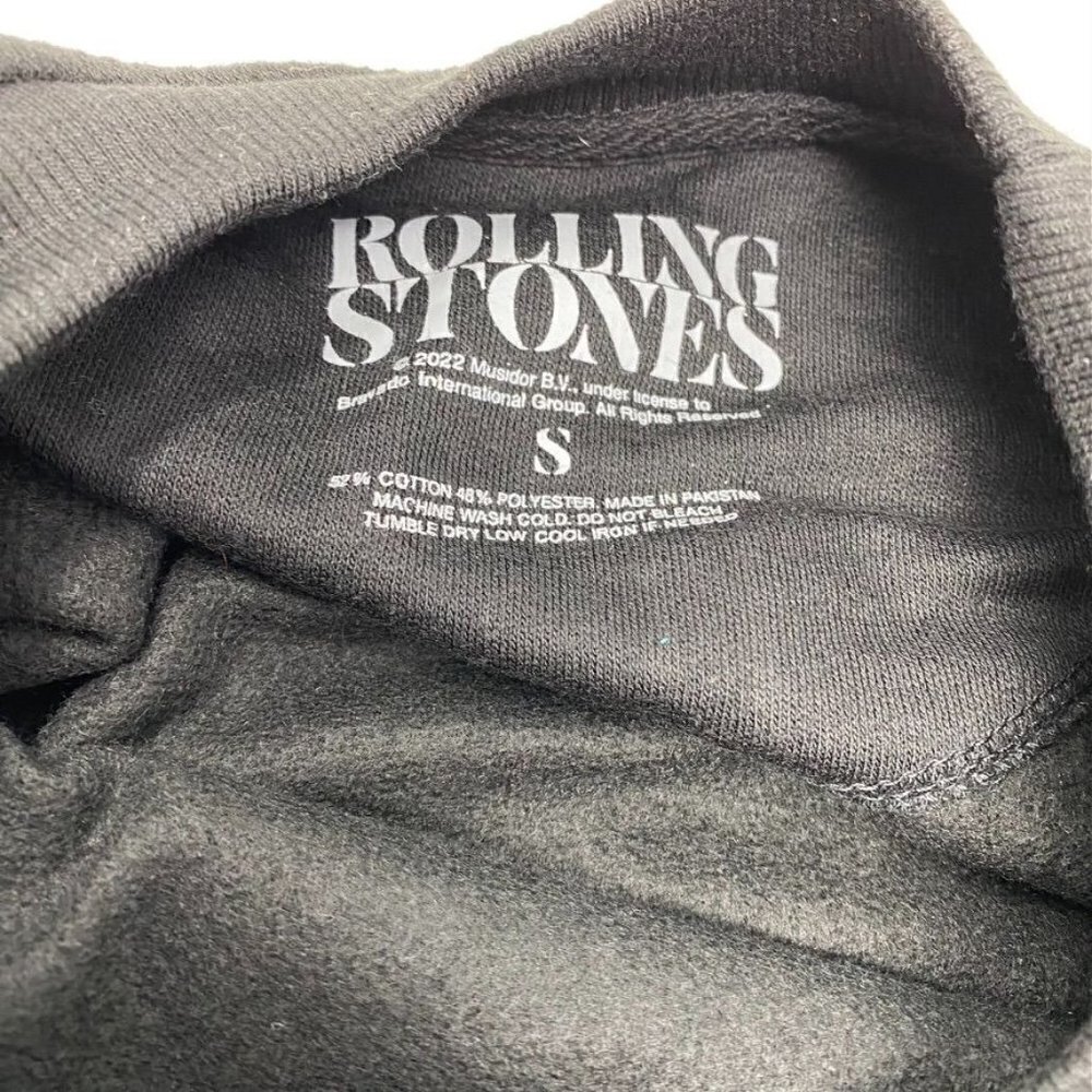 Bravado Women's The Rolling Stones Halloween Graphic Sweatshirt - Black - Picture 7 of 10